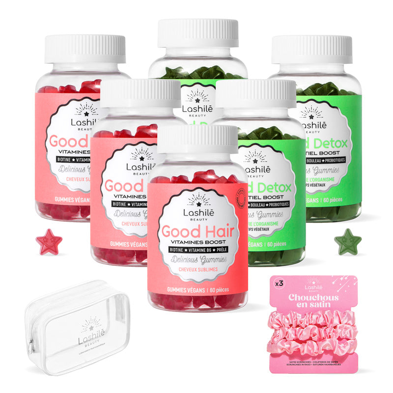 Pack Hair et Detox - 3 mois