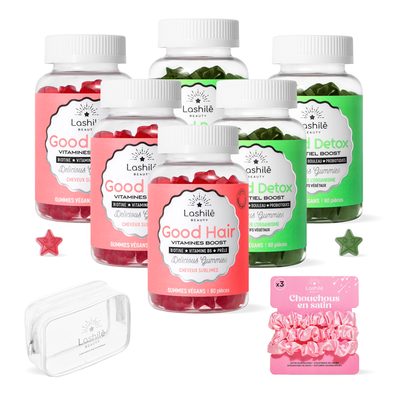 Pack Hair et Detox - 3 mois