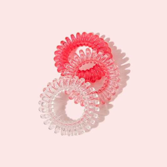 Scatola da 3 elastici per capelli