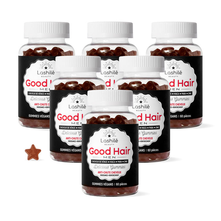 Good Hair Men Trattamento Anti-Caduta per Uomo - 6 Mesi