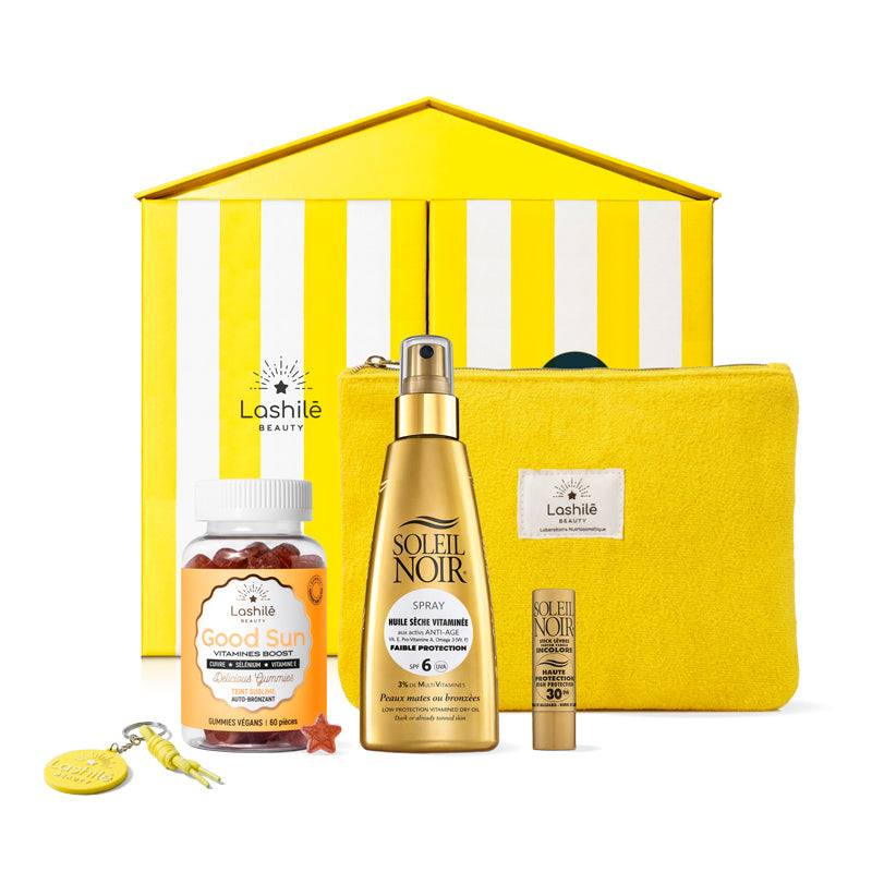 Coffret LASHILÉ BEAUTY x SOLEIL NOIR