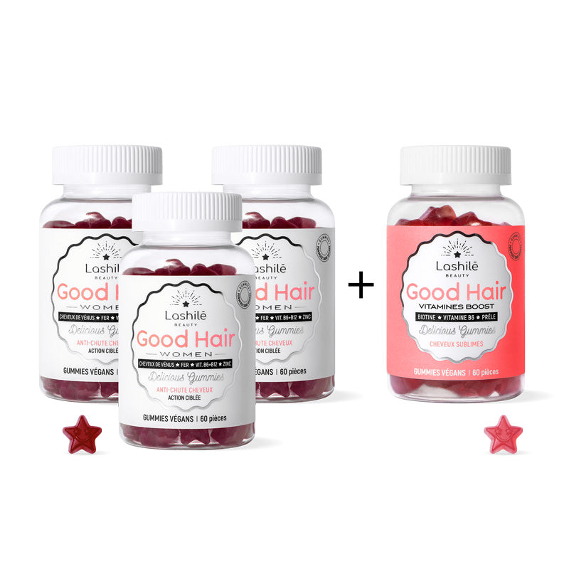 Anti-Haarausfall- und Haarwachstumspackung