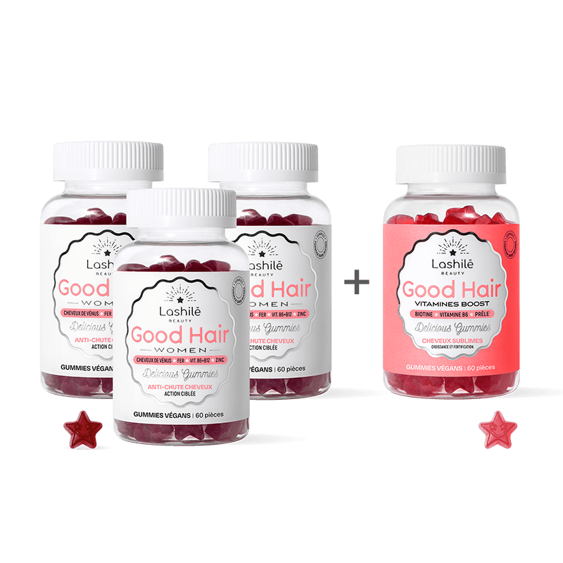 Pacchetto anticaduta e crescita dei capelli