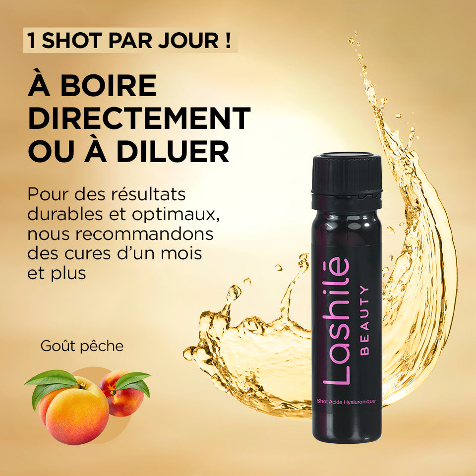 Shots Acide Hyaluronique - 1 mois
