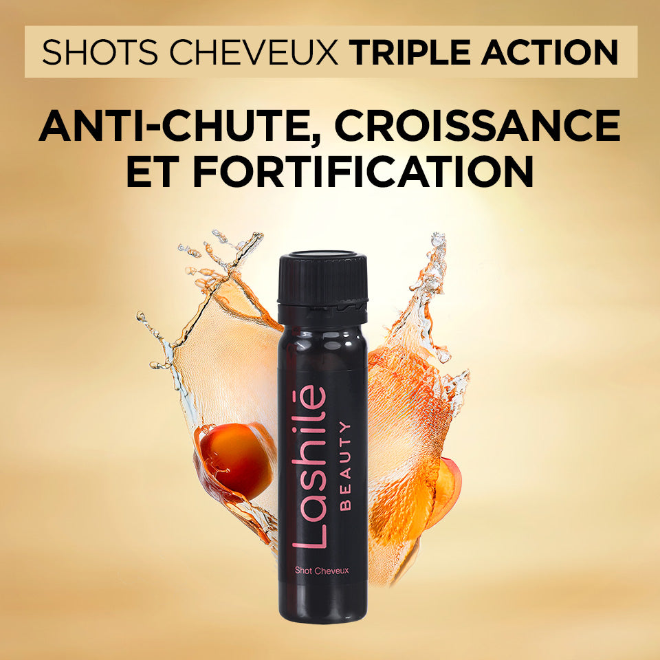 Shots Cheveux Triple Action - 1 mois
