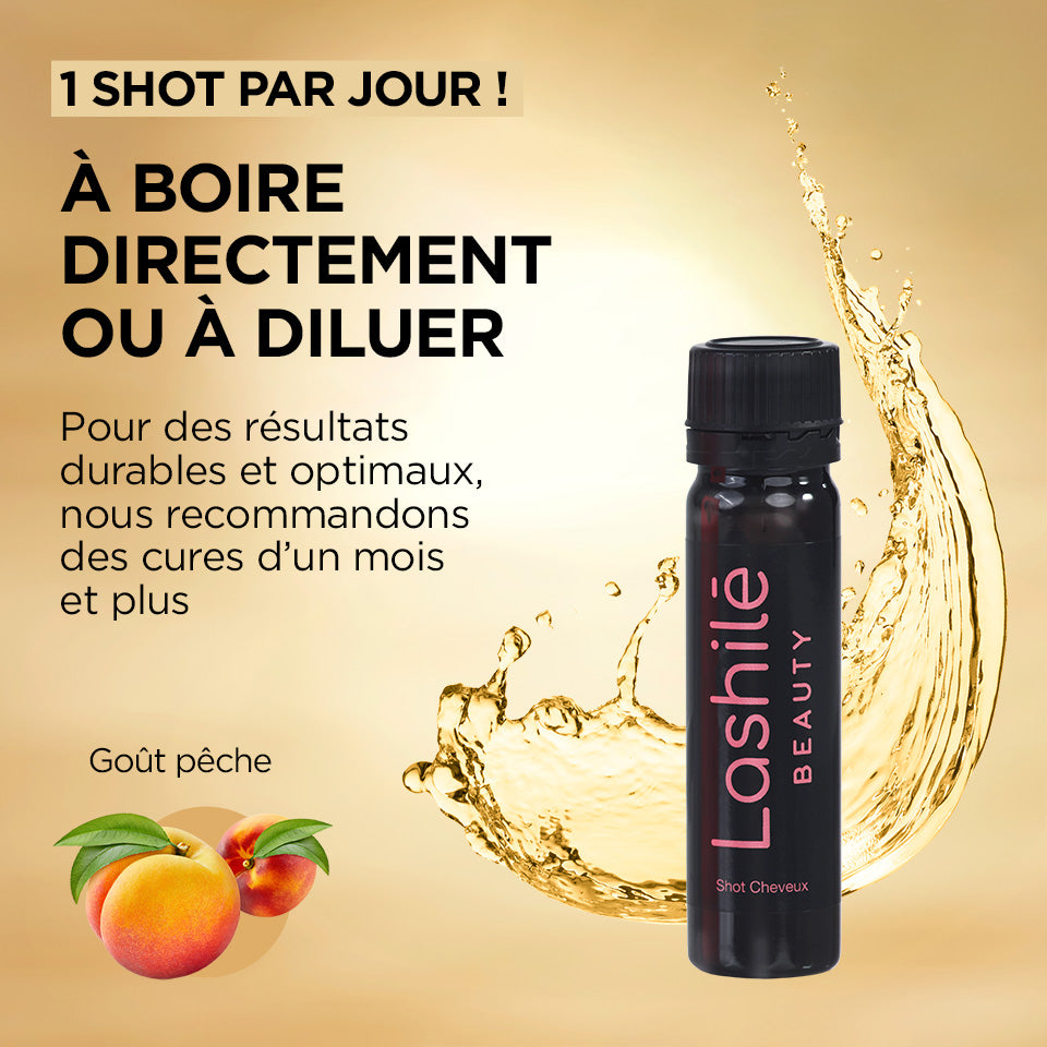 Shots Cheveux Triple Action - 2 mois