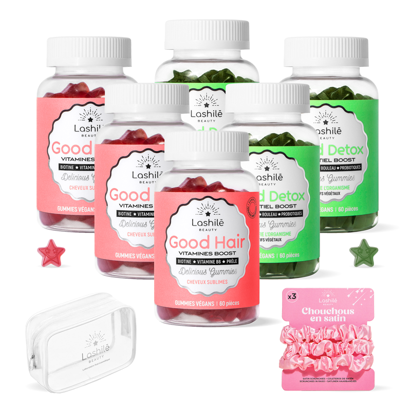 Pack Hair et Detox - 3 mois