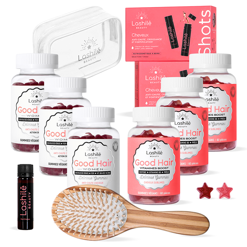 Mega Pack Cheveux - Pousse et Anti-chute