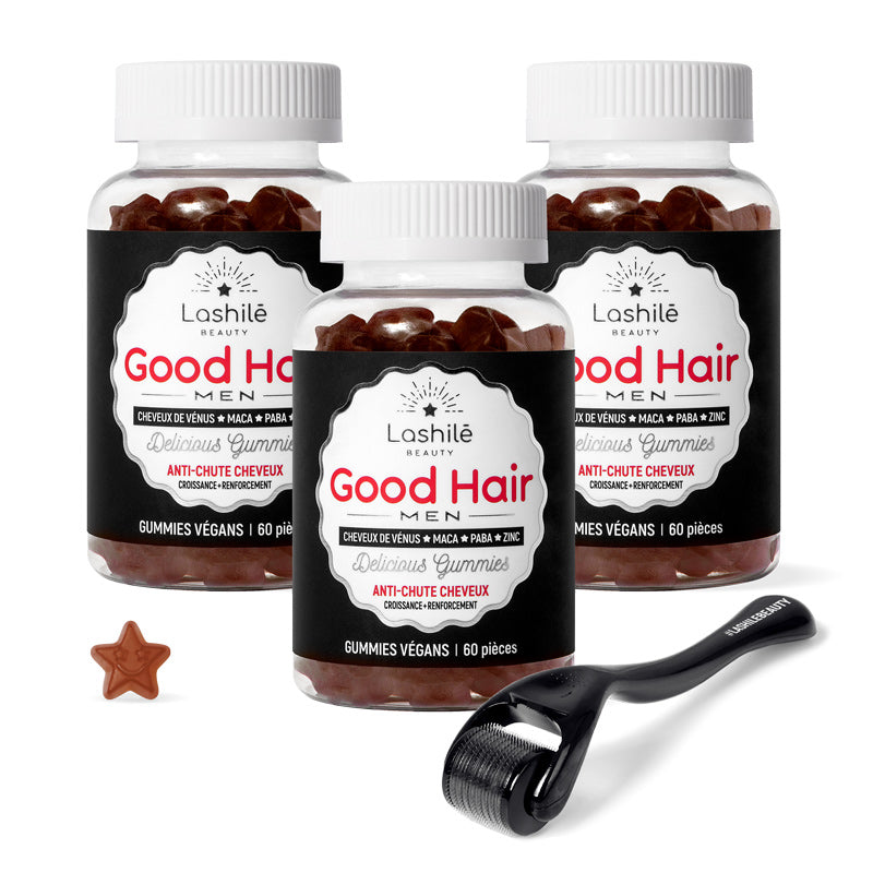 Good Hair Men Trattamento Anti-Caduta per Uomo - 3 Mesi