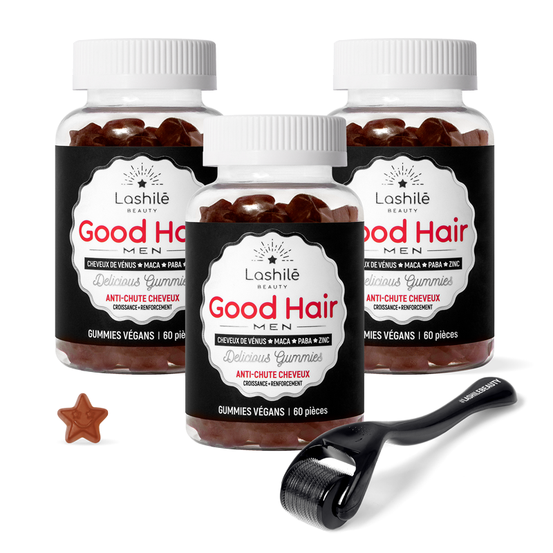 Good Hair Men Trattamento Anti-Caduta per Uomo - 3 Mesi