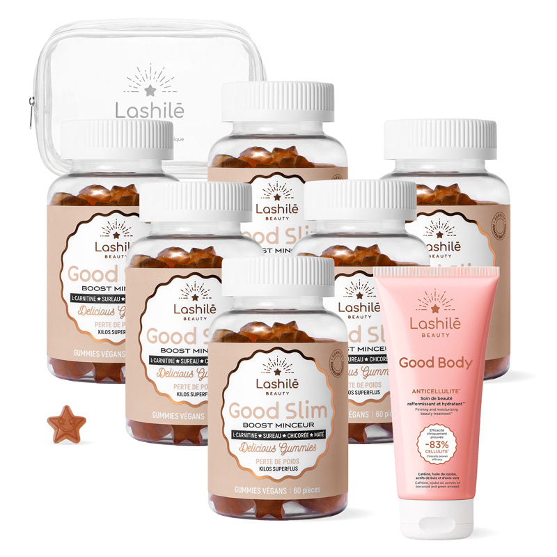 Gummies Good Slim Lashilé Beauty - Minceur et perte de poids - Cure 6 mois