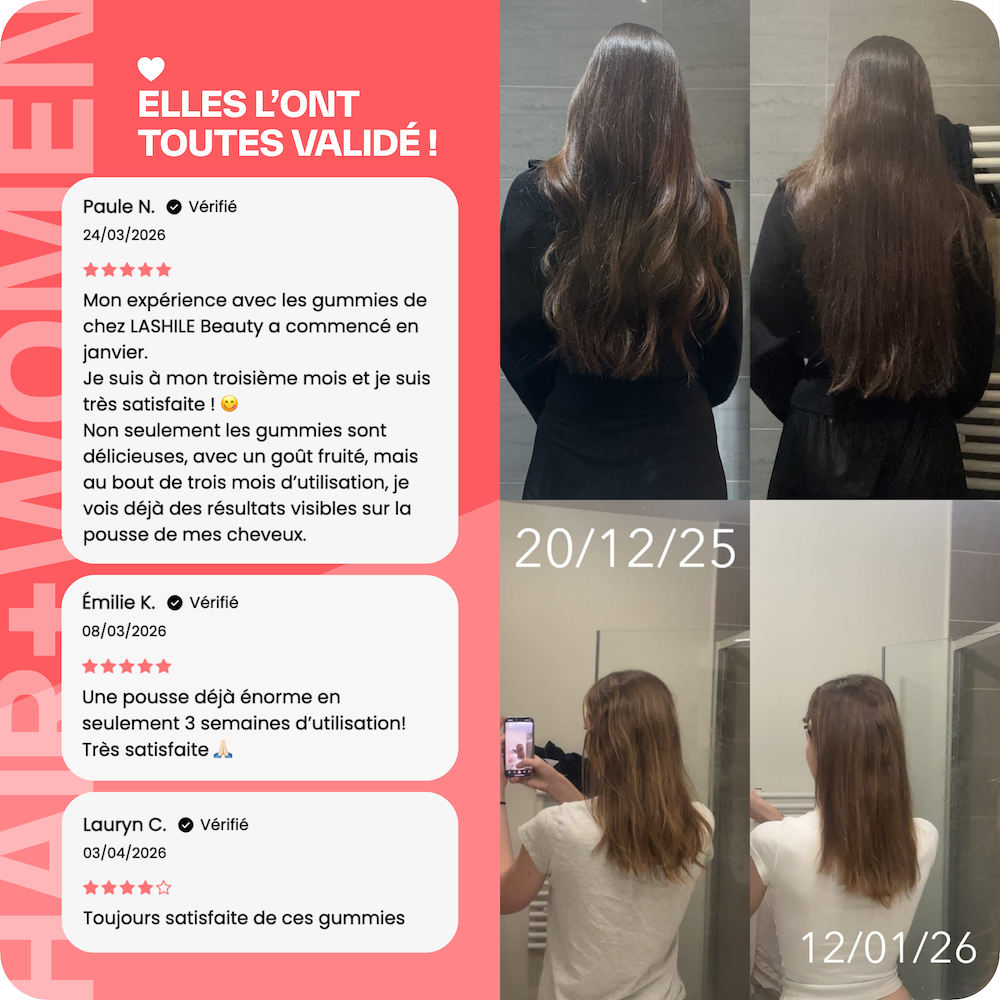 Hair and hair women anti-hair loss pack - 3 months