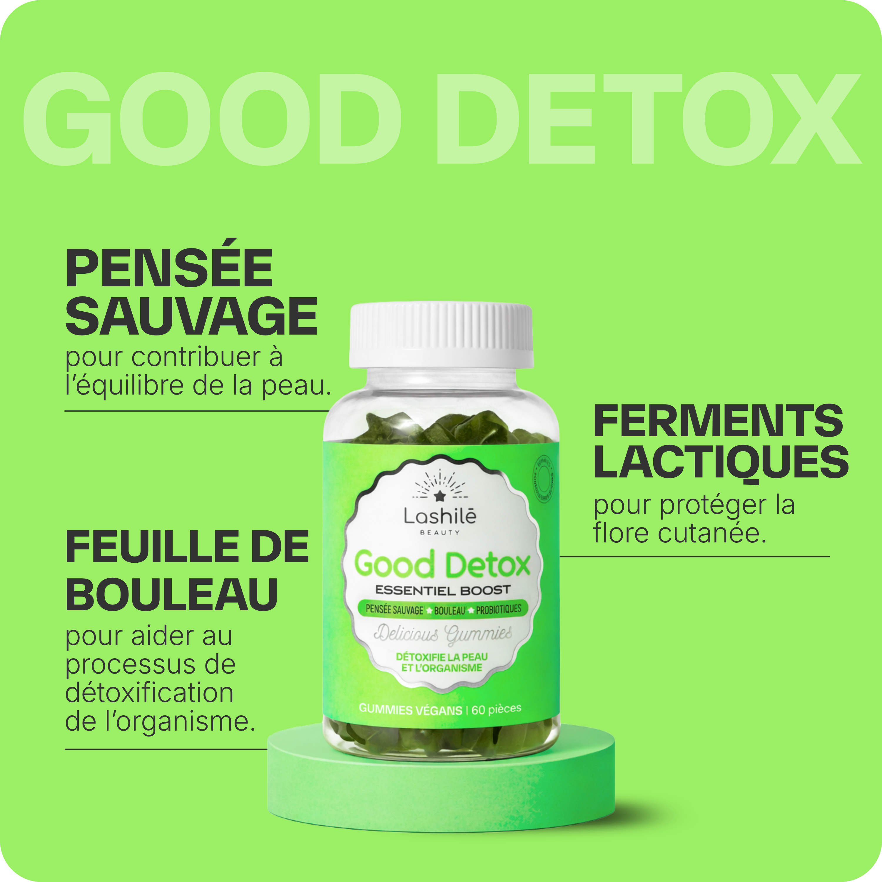 Pack Skin et Detox - 3 mois