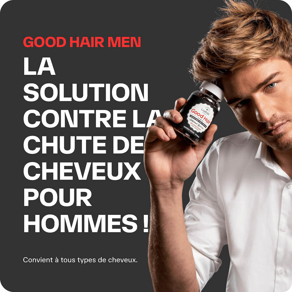 Good Hair Men Trattamento Anti-Caduta per Uomo - 6 Mesi