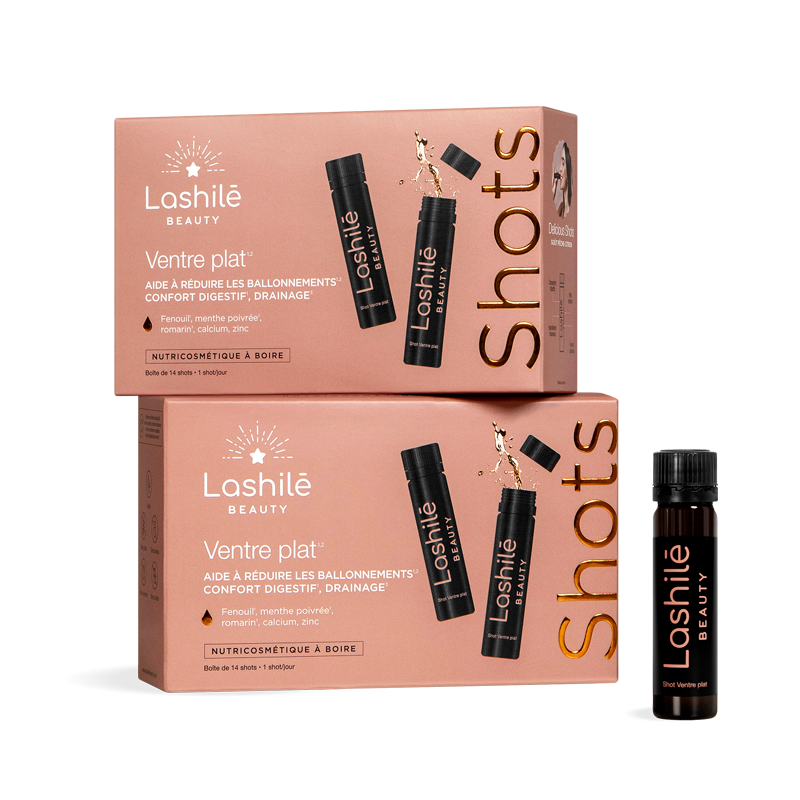 Shots Ventre plat - 1 mois