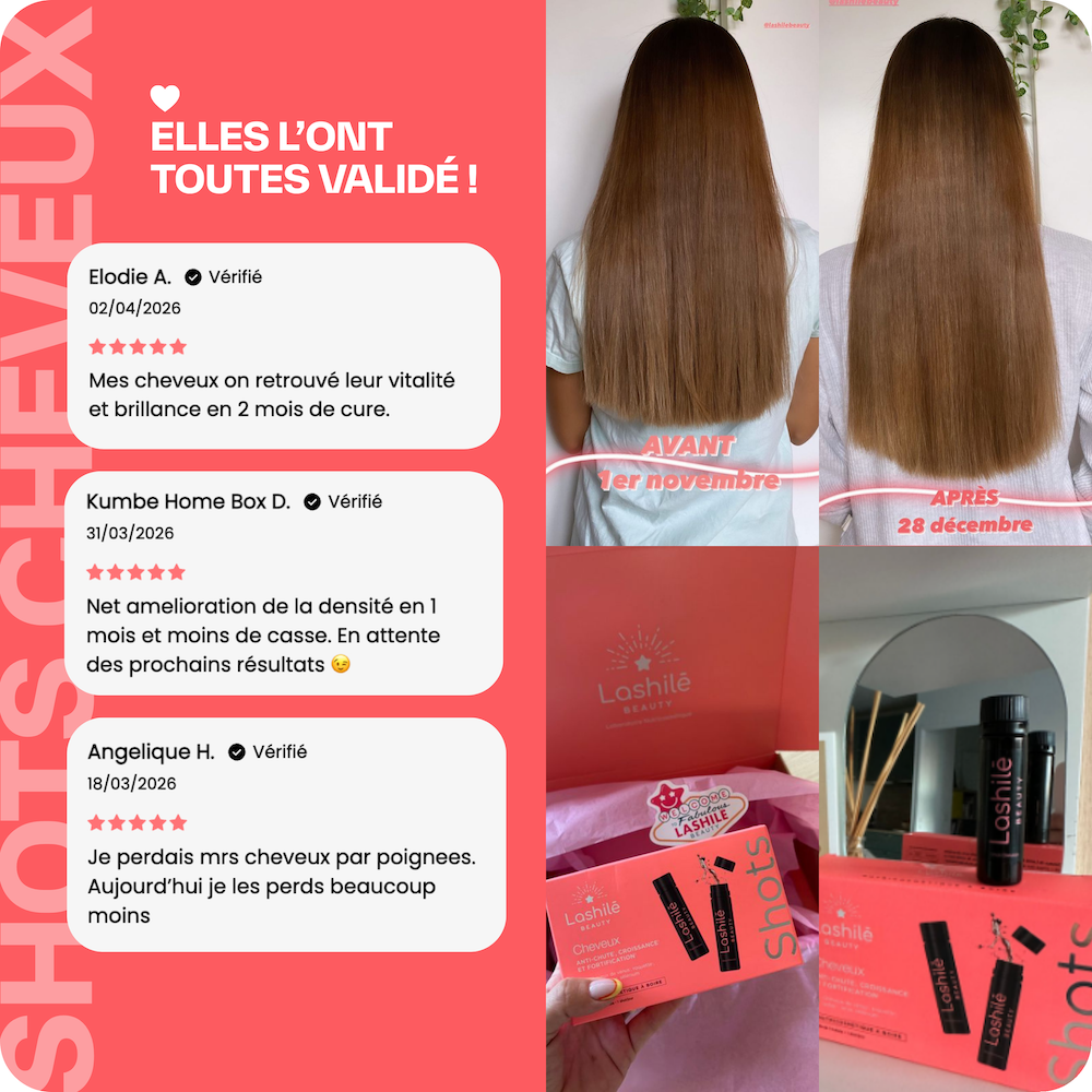 Triple Action Hair Shots - 1 mese